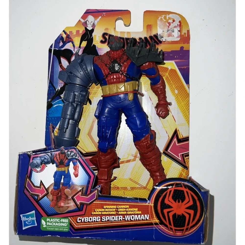(J1/5N))Spider-man CYBORG SPIDER-WOMAN into the spider-verse movie marvel  2022
